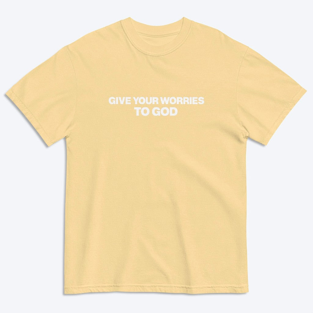 Give your worries to God t-shirt